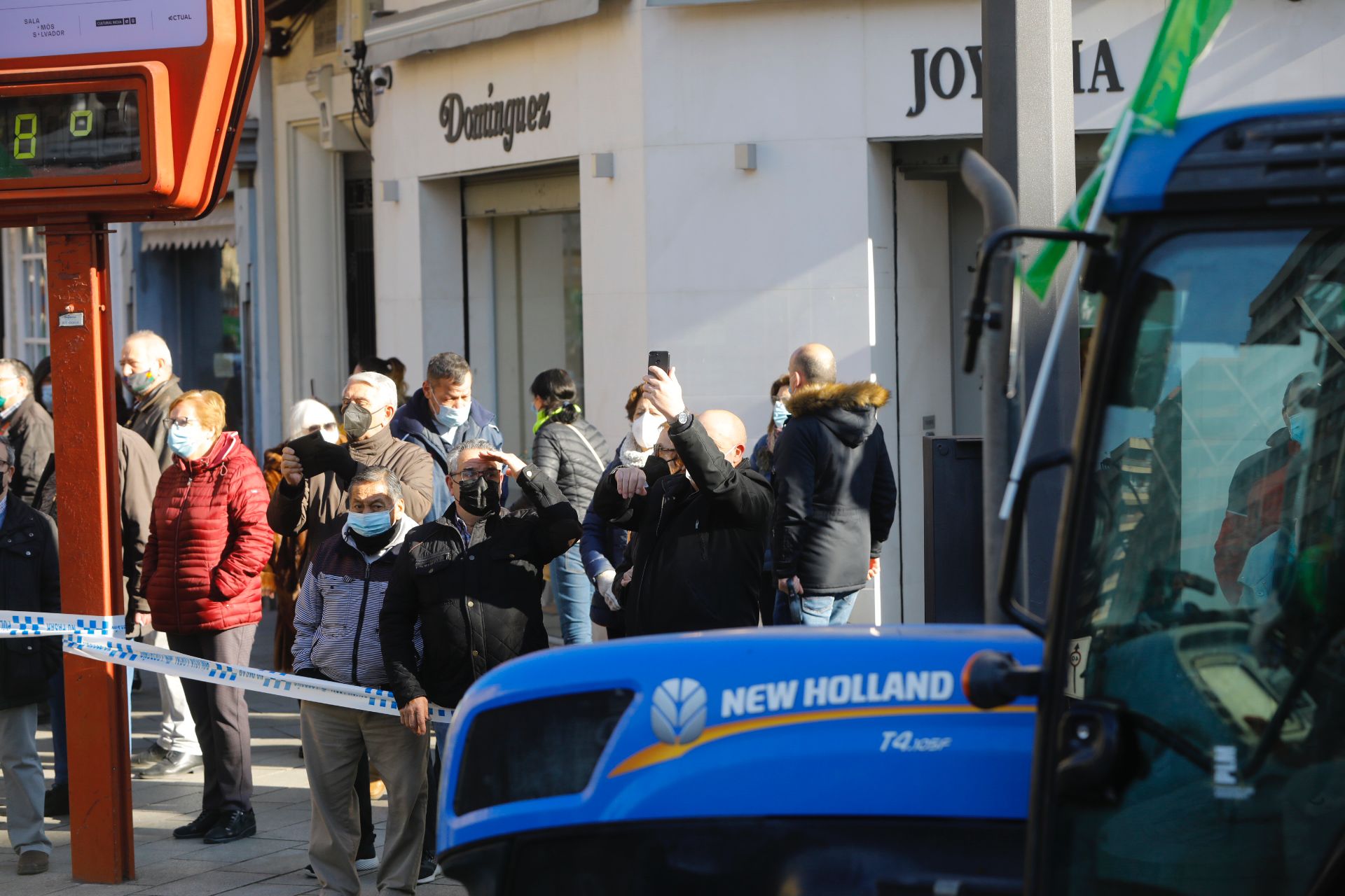 Fotos: La manifestación, a su paso por el centro de Logroño