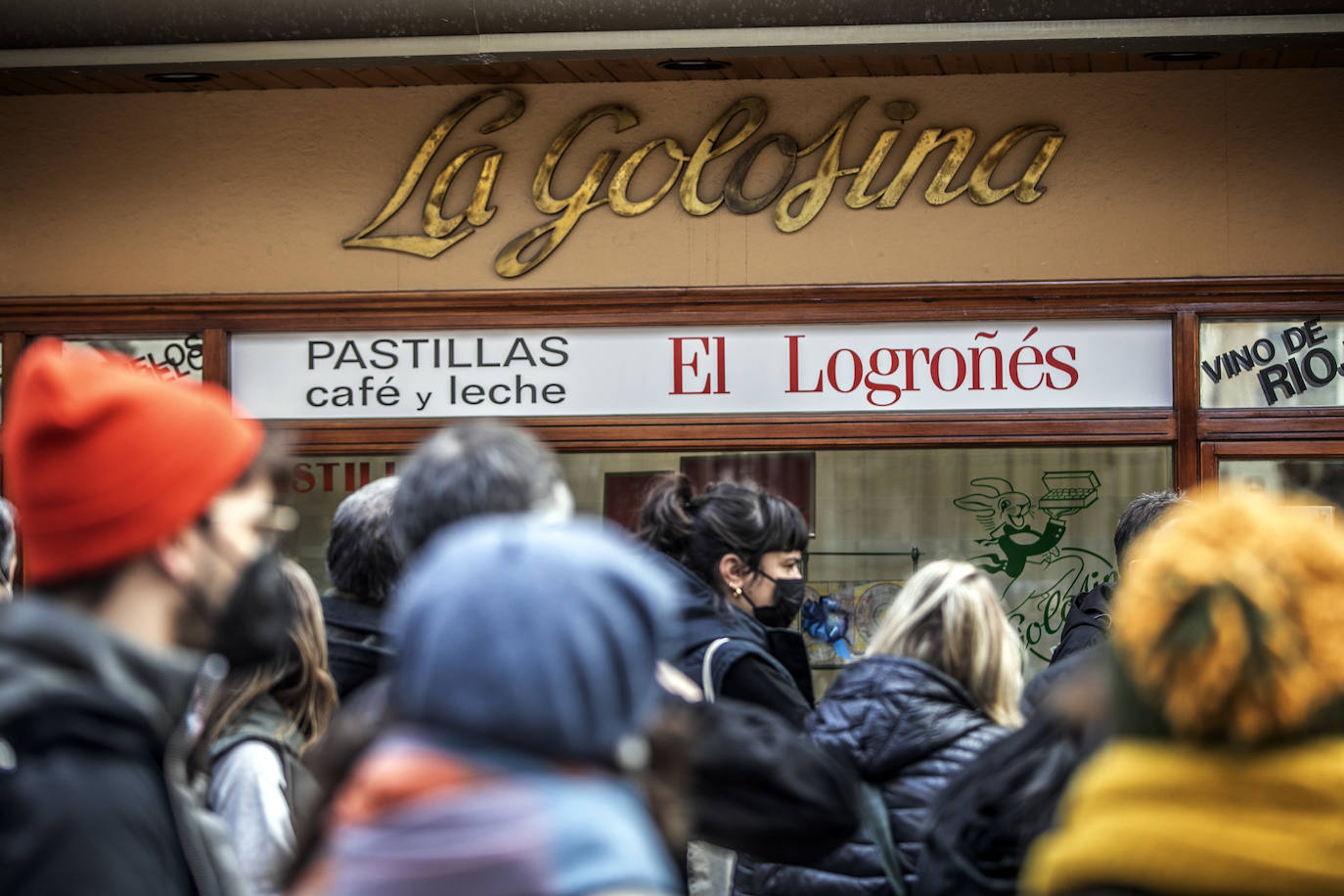 Fotos: Logroño con letra de rótulo