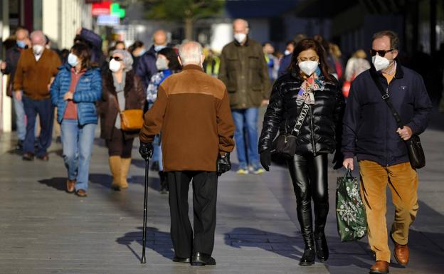 Imagen de una calle de Madrid. 