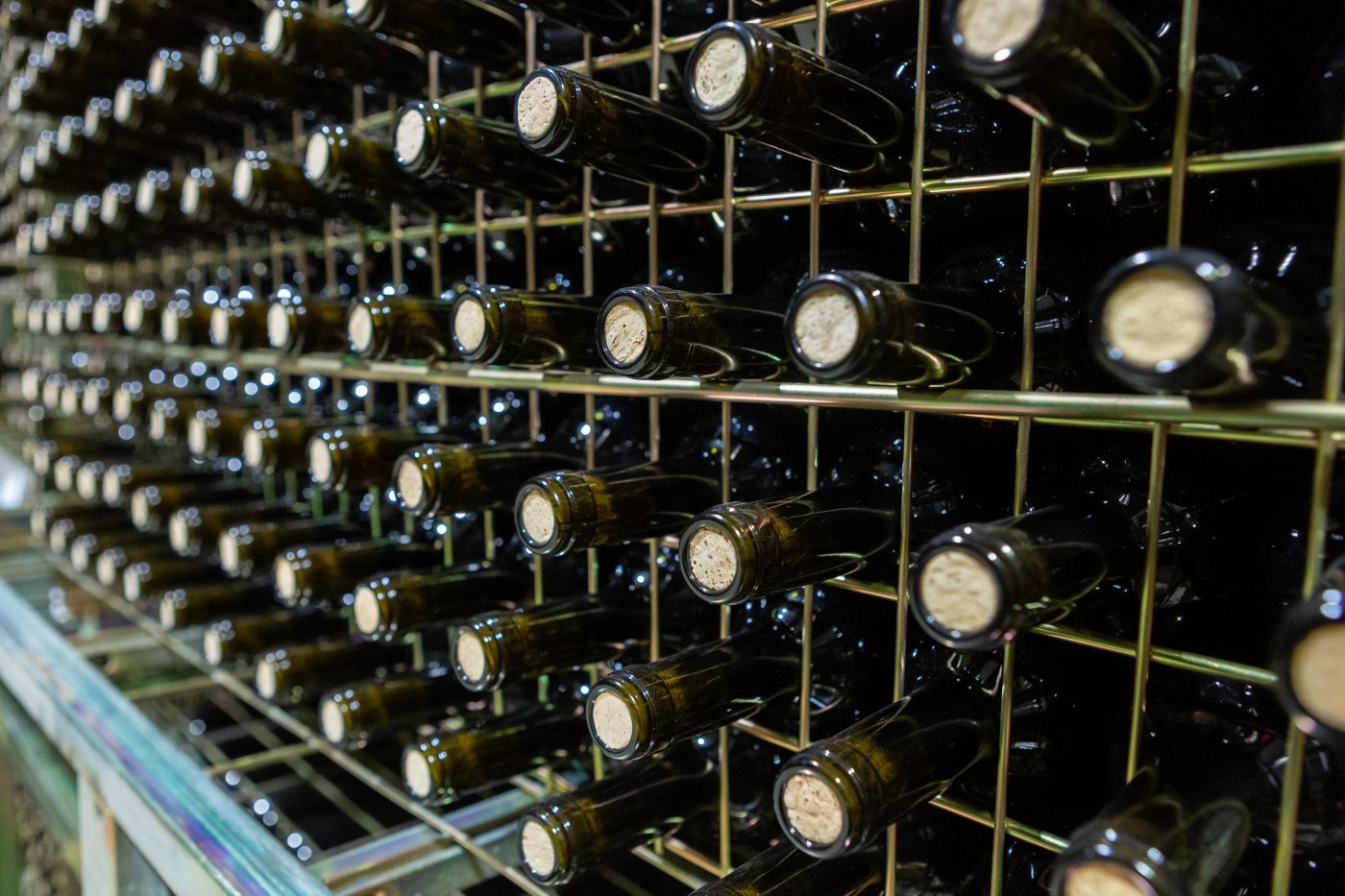 Botellero de una bodega riojana. 
