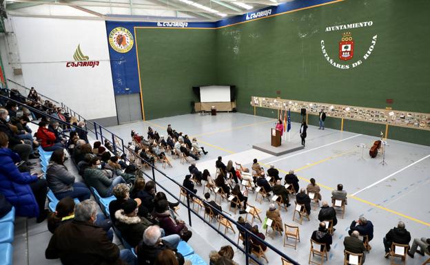 El acto de celebración por el aniversario.