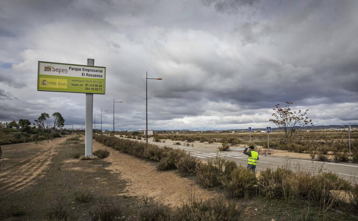 Polígono El Recuenco, en Calahorra. 