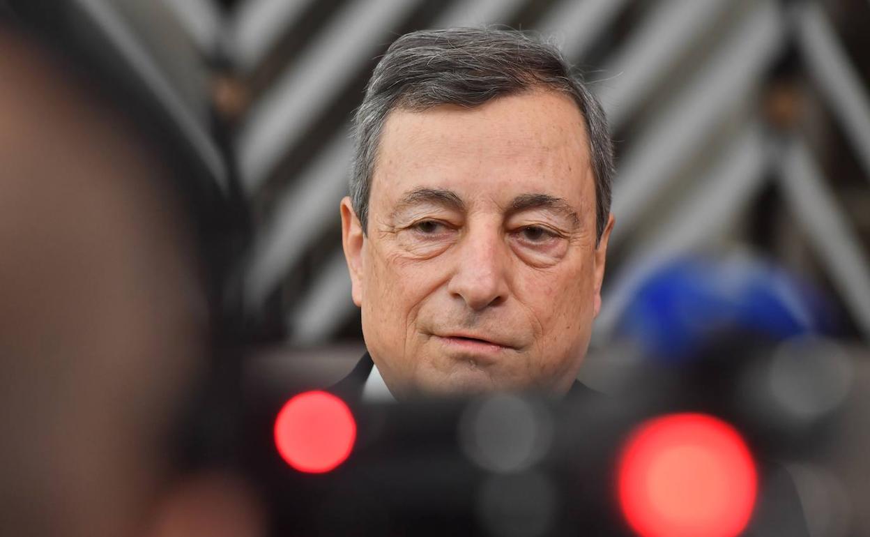 El primer ministro italiano, Mario Draghi. 