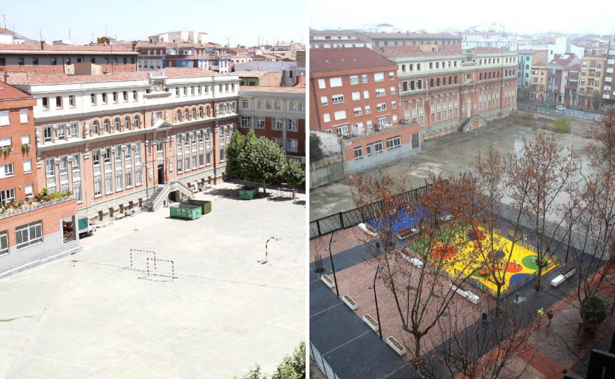 De patio de cole a parquecito