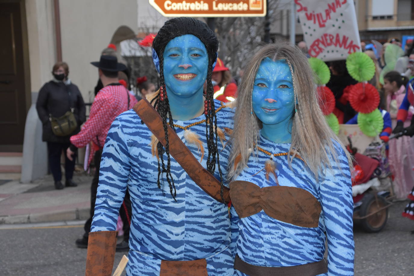 Fotos: El Carnaval se adueña de las calles de Cervera