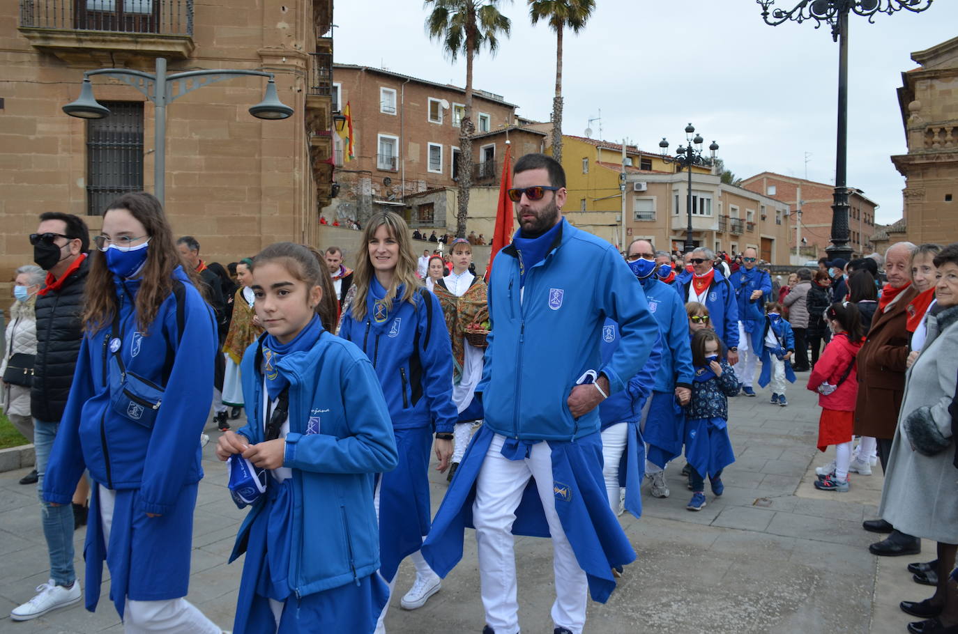 Fotos: La procesión de los mártires Emeterio y Celedonio llena las calles de Calahorra