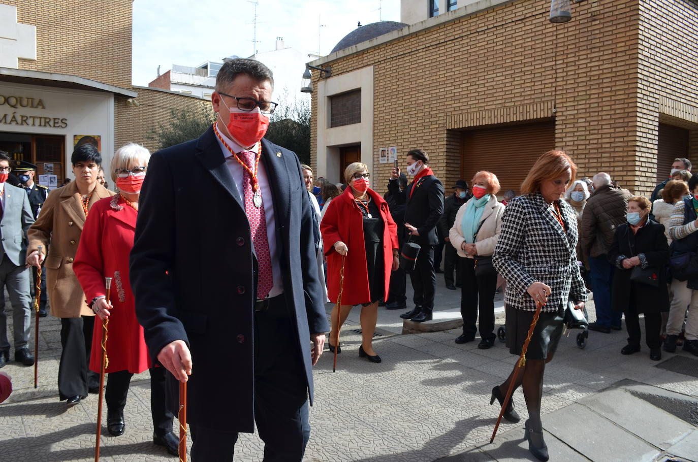 Fotos: La procesión de los mártires Emeterio y Celedonio llena las calles de Calahorra