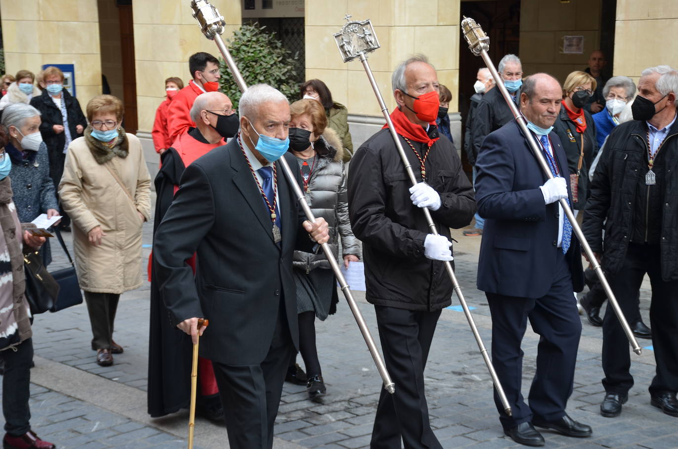 Fotos: La procesión de los mártires Emeterio y Celedonio llena las calles de Calahorra