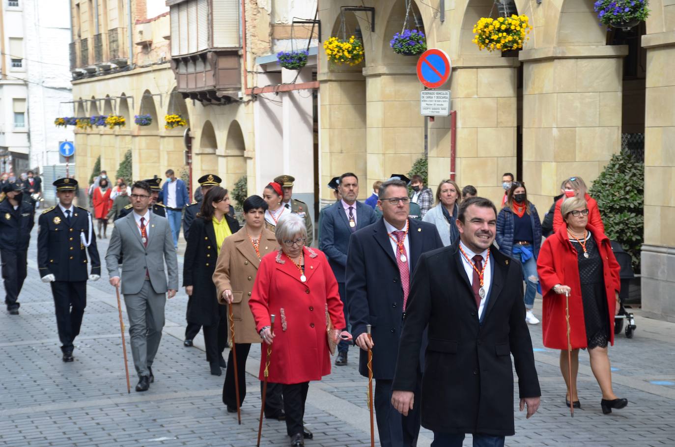 Fotos: La procesión de los mártires Emeterio y Celedonio llena las calles de Calahorra