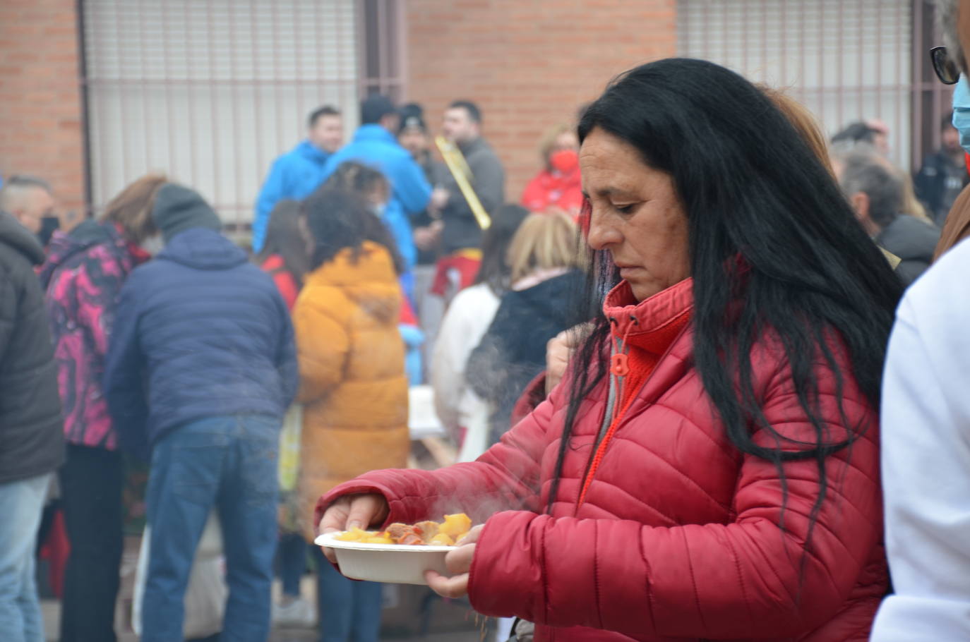 Fotos: Mascletá, salida de los gigantes, encierro infantil y degustación de calderetes de las peñas de Calahorra