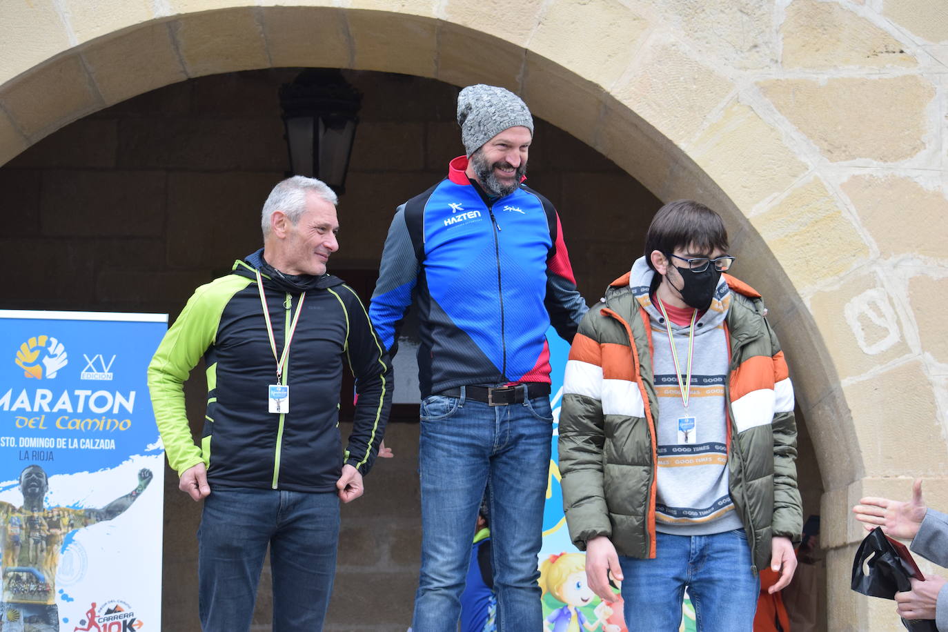 Biruk Rubio y Maite Iñigo se impusieron en la XV Media Maratón del Camino que ha reunido a más de 700 corredores.