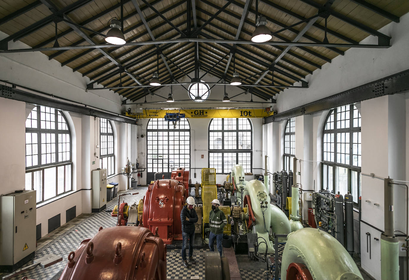 Fotos: Central hidroeléctrica de Anguiano, la energía que nace del agua y del bosque