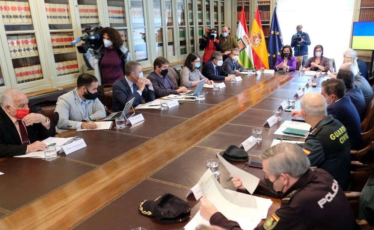 Constituido un centro de coordinación para atender a los desplazados que lleguen desde Ucrania a La Rioja