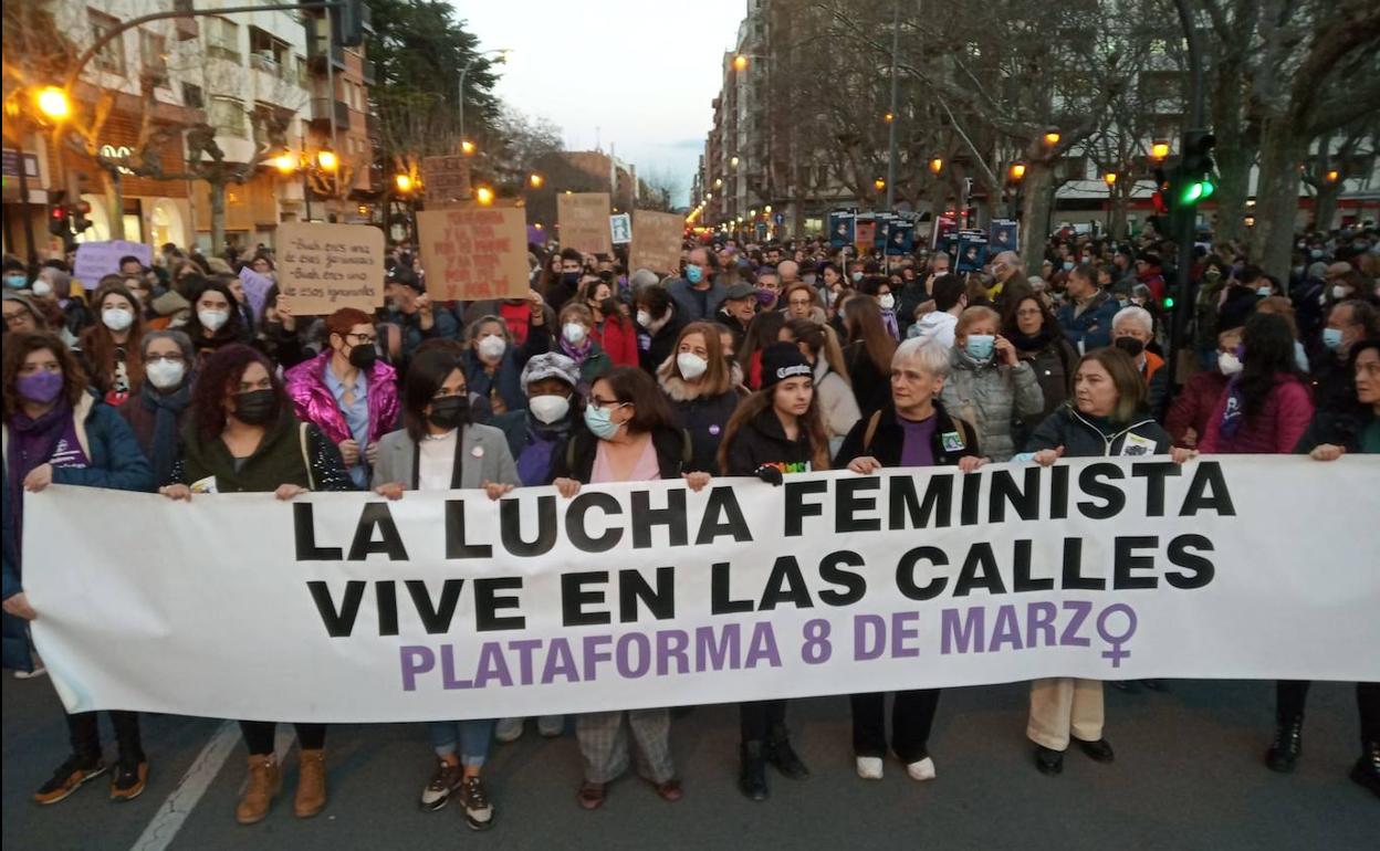Oportuno Resistencia favorito Manifestación del 8M en Logroño | La Rioja