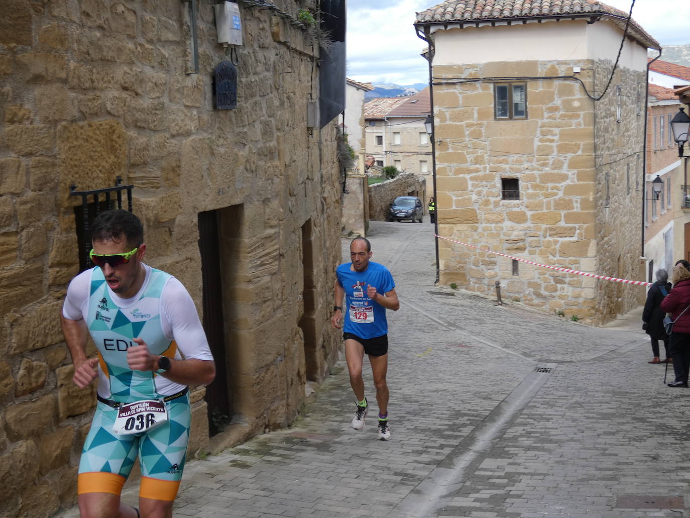 Fotos: El I Duatlón de San Vicente de la Sonsierra