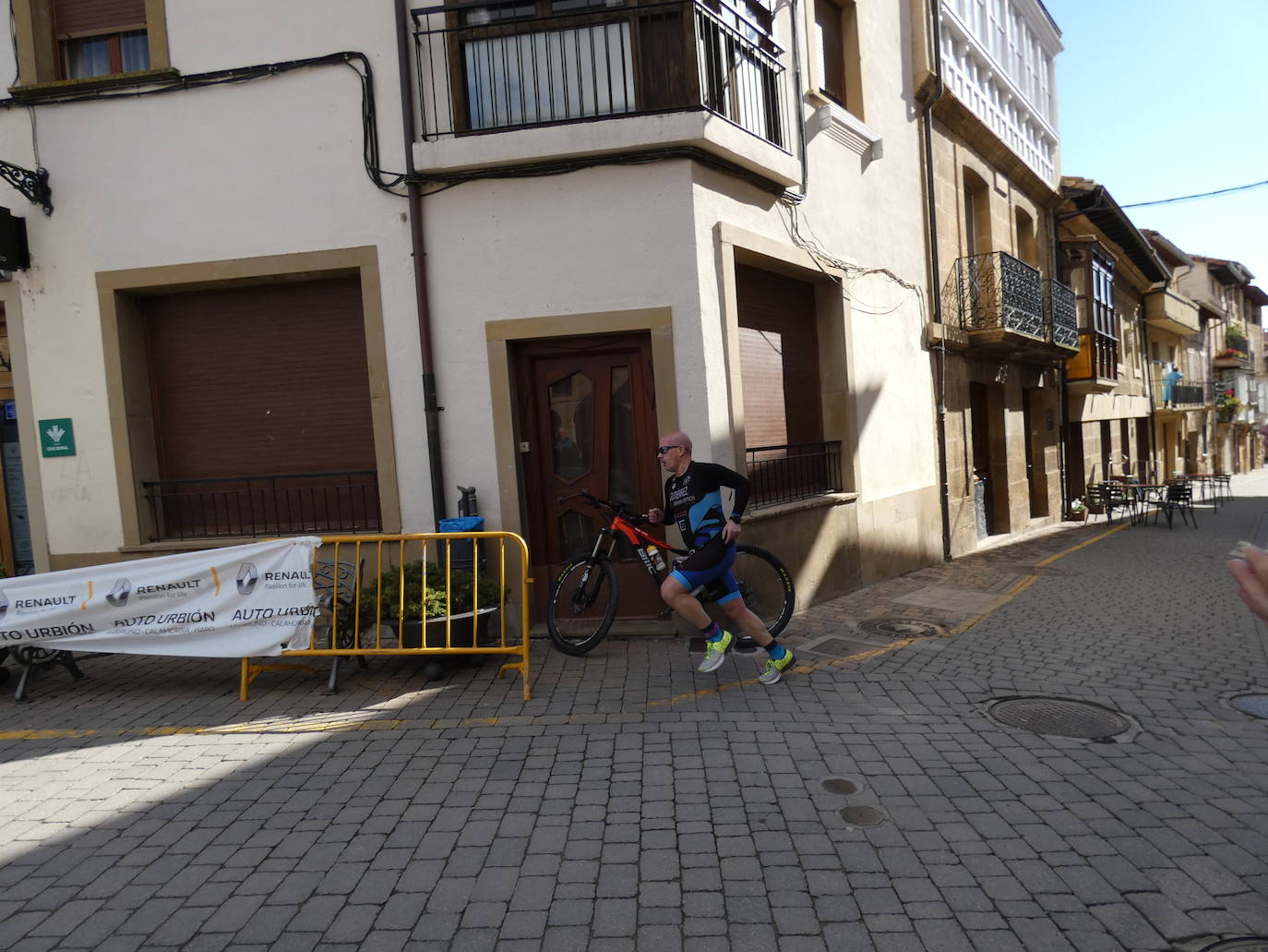 Fotos: El I Duatlón de San Vicente de la Sonsierra