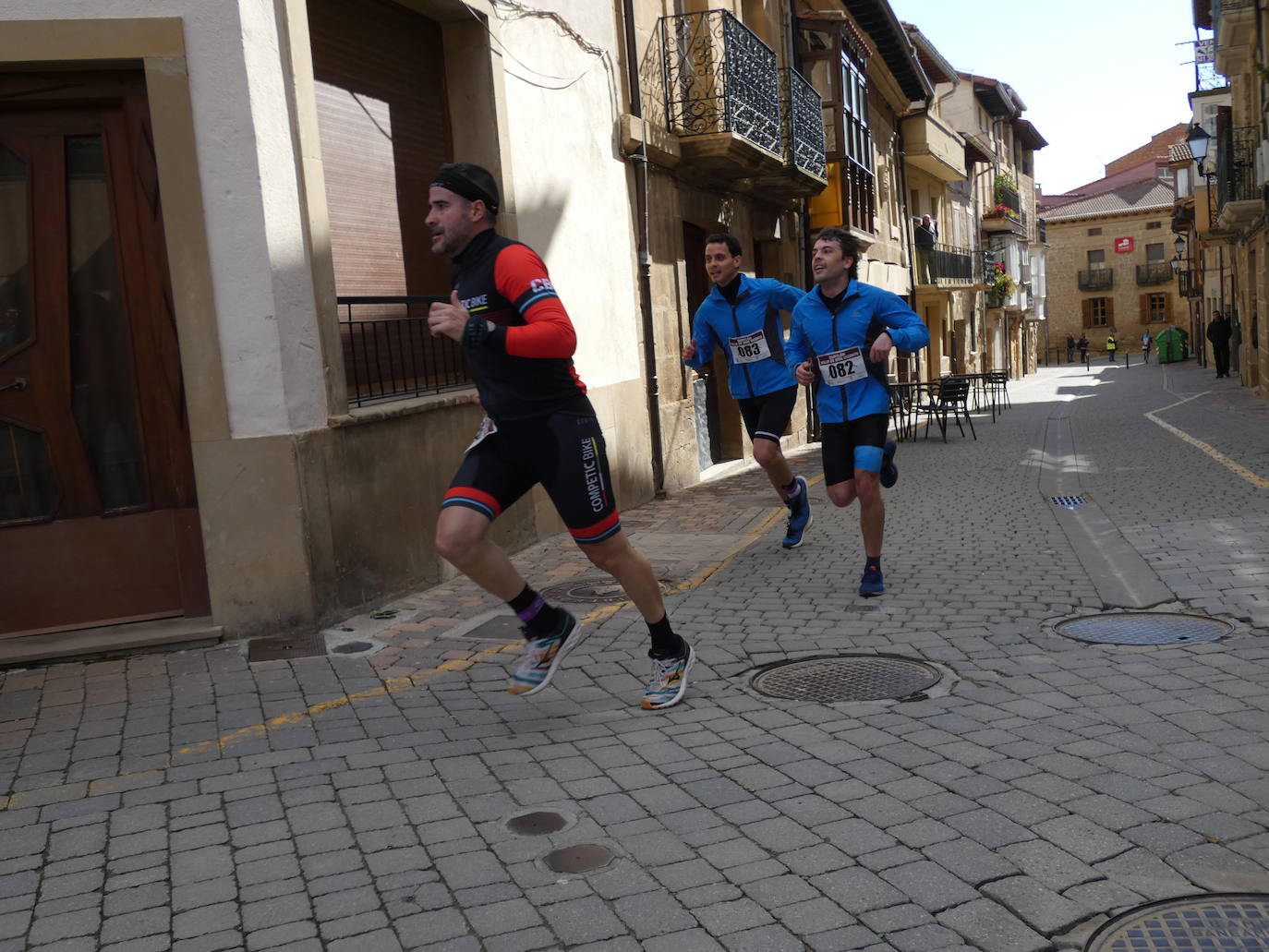 Fotos: El I Duatlón de San Vicente de la Sonsierra