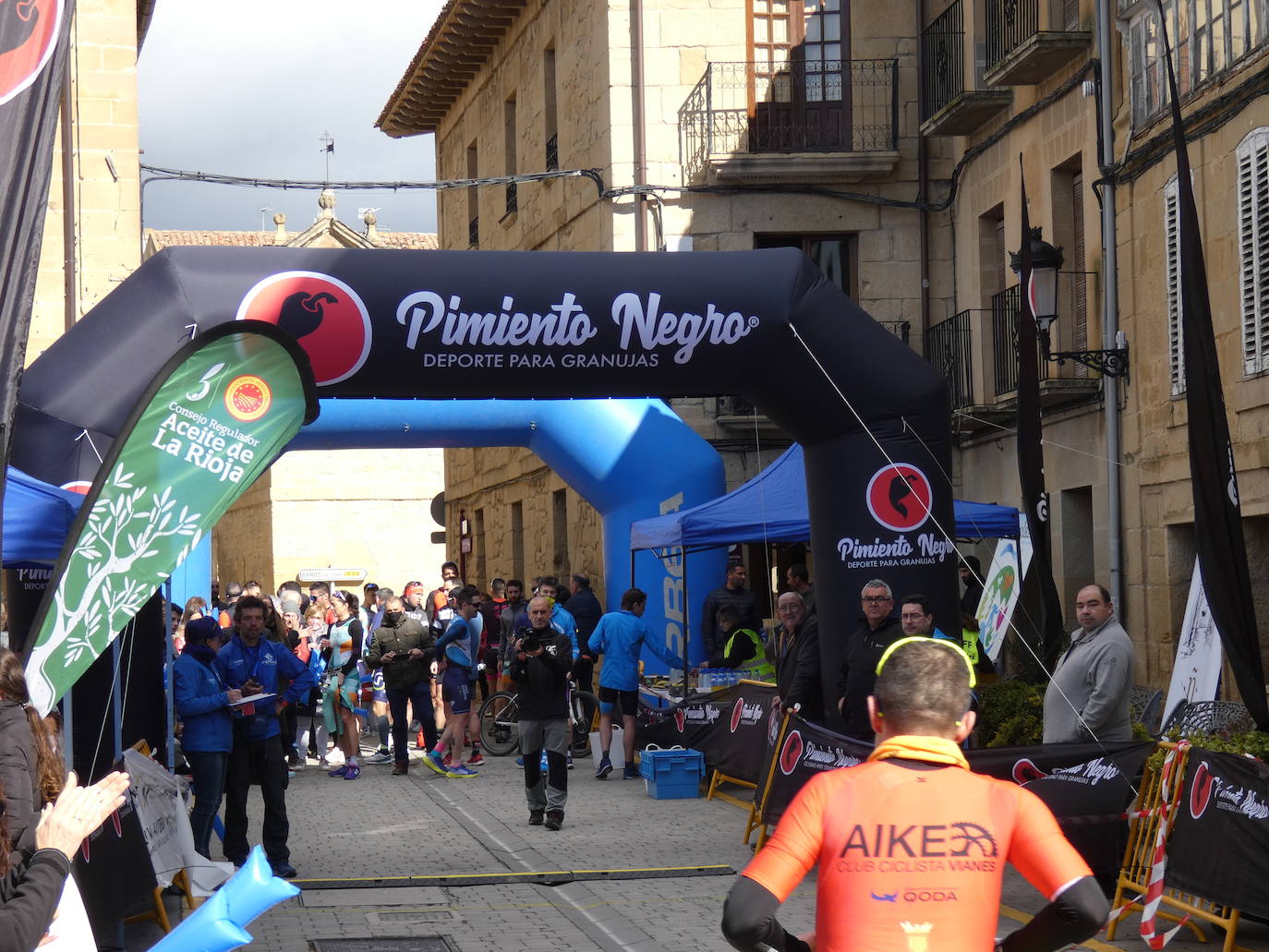 Fotos: El I Duatlón de San Vicente de la Sonsierra