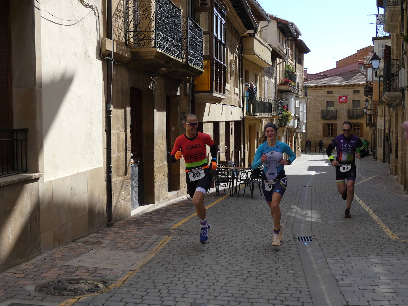 Fotos: El I Duatlón de San Vicente de la Sonsierra