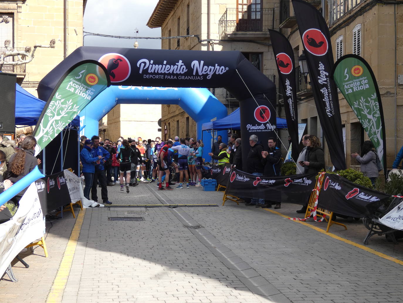 Fotos: El I Duatlón de San Vicente de la Sonsierra