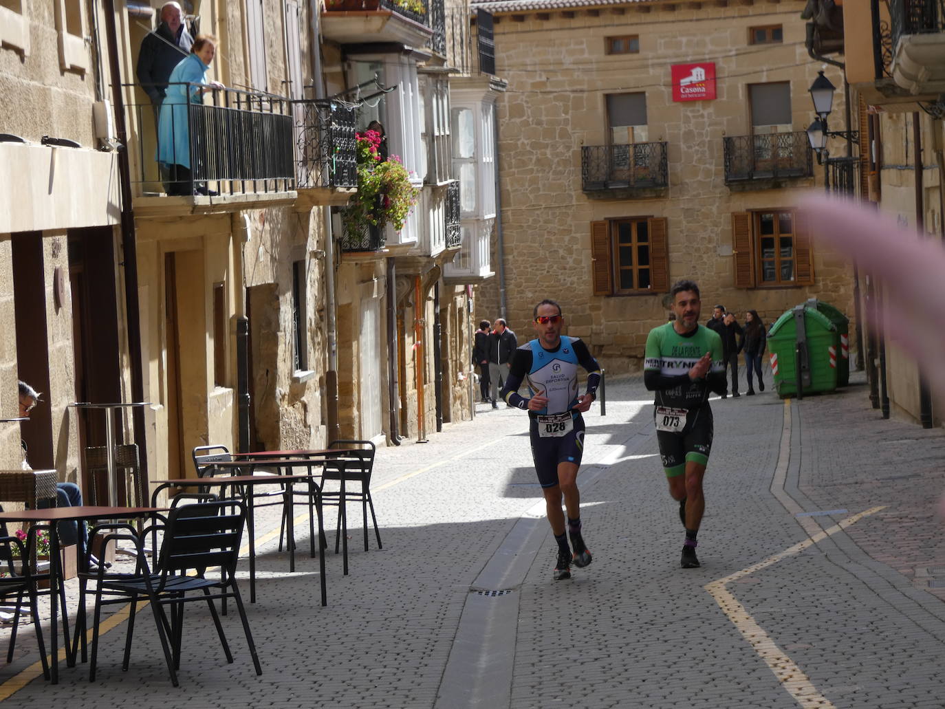 Fotos: El I Duatlón de San Vicente de la Sonsierra