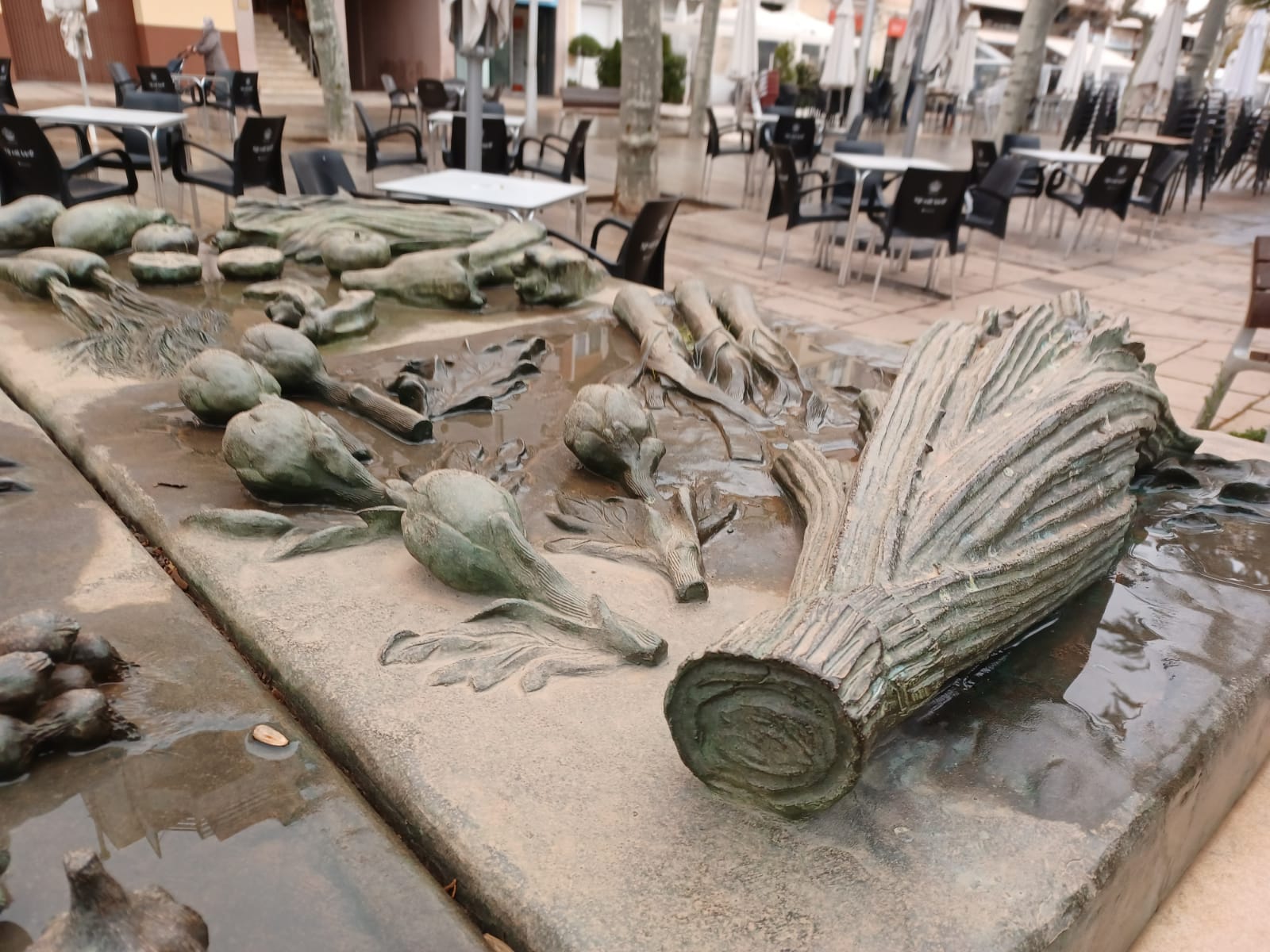 Paseo del Mercadal de Calahorra.