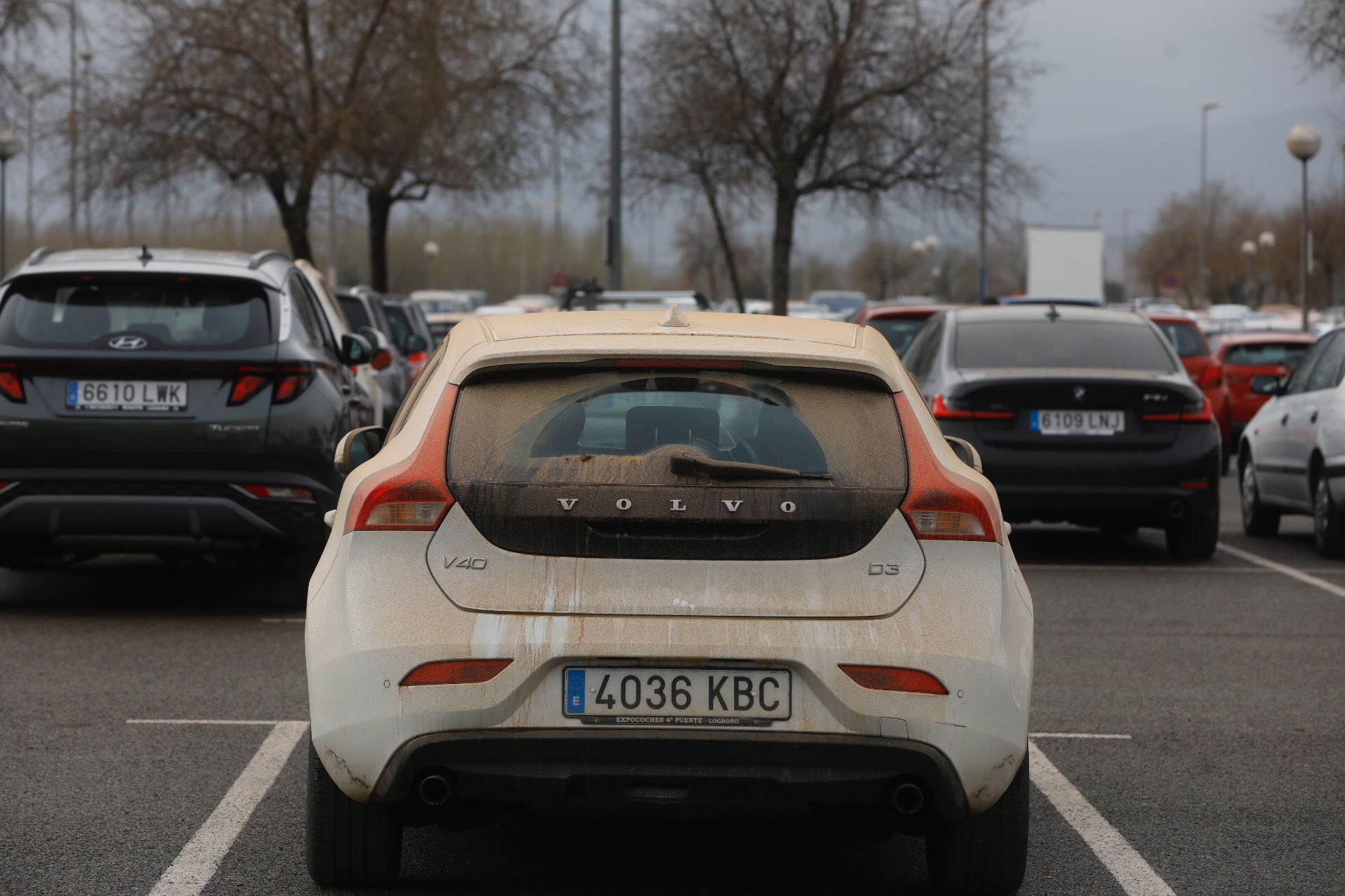 Fotos: Lluvia de barro en Logroño