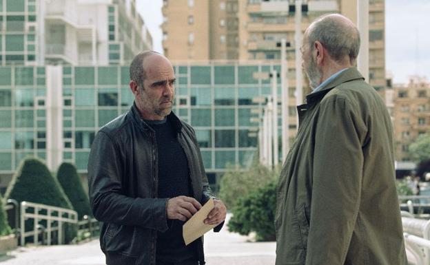 Luis Tosar y Miguel Rellán en 'Código Emperador'.