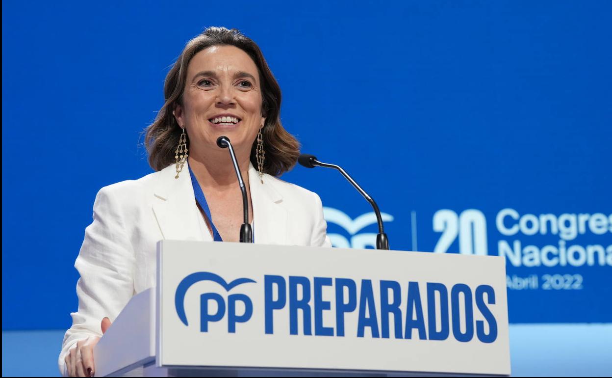 Gamarra apuesta por un PP «fuerte, unido y plural» con Feijóo: «El centro político se hace desde la política útil»