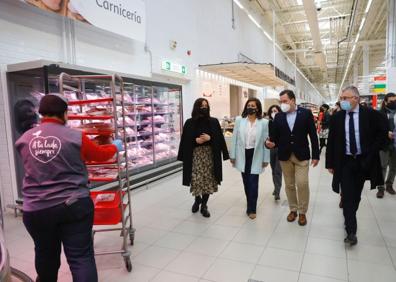 Imagen secundaria 1 - Así es el «nuevo» Alcampo de Logroño tras una reforma de 6 millones de euros