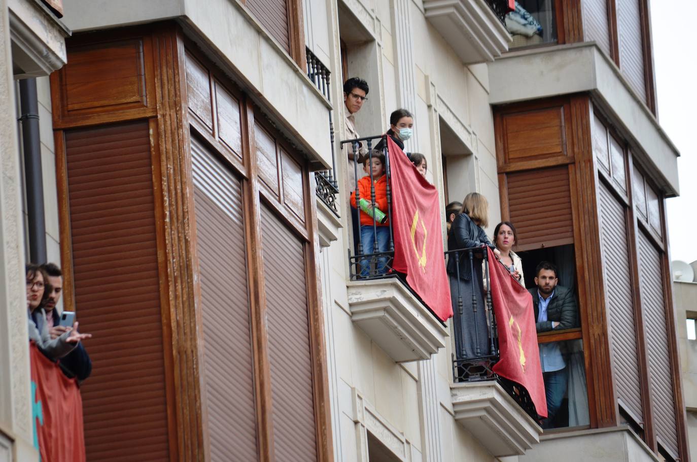 La emoción ha vuelto este jueves al corazón de Calahorra en el Encuentro más esperado de su Semana Santa. 