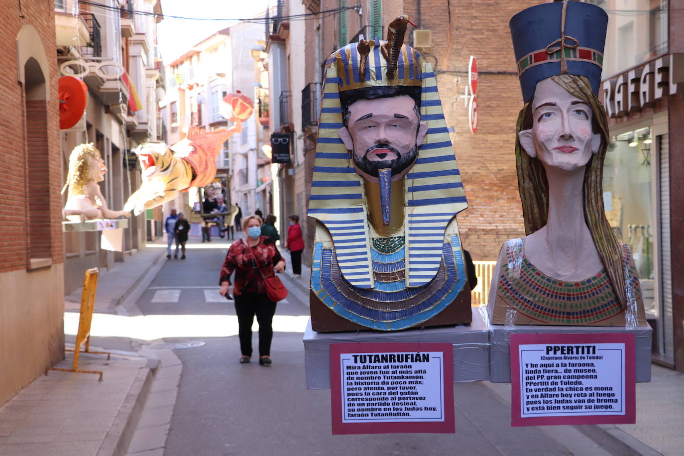 Fotos: Quema de los Judas en Alfaro