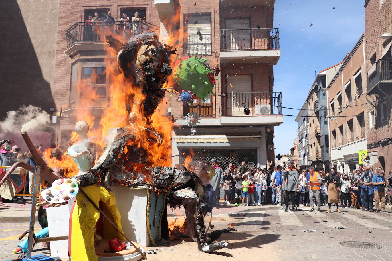 Fotos: Quema de los Judas en Alfaro