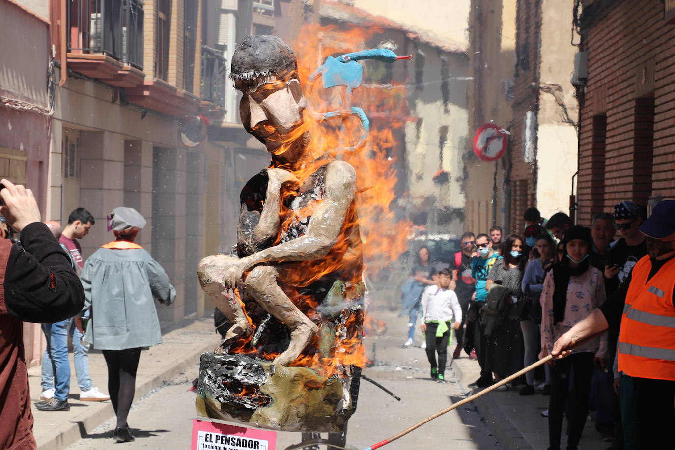 Fotos: Quema de los Judas en Alfaro