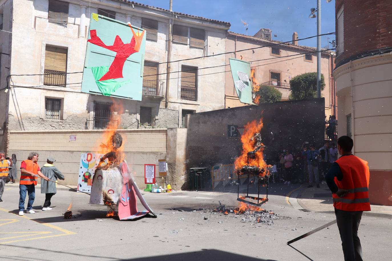 Fotos: Quema de los Judas en Alfaro