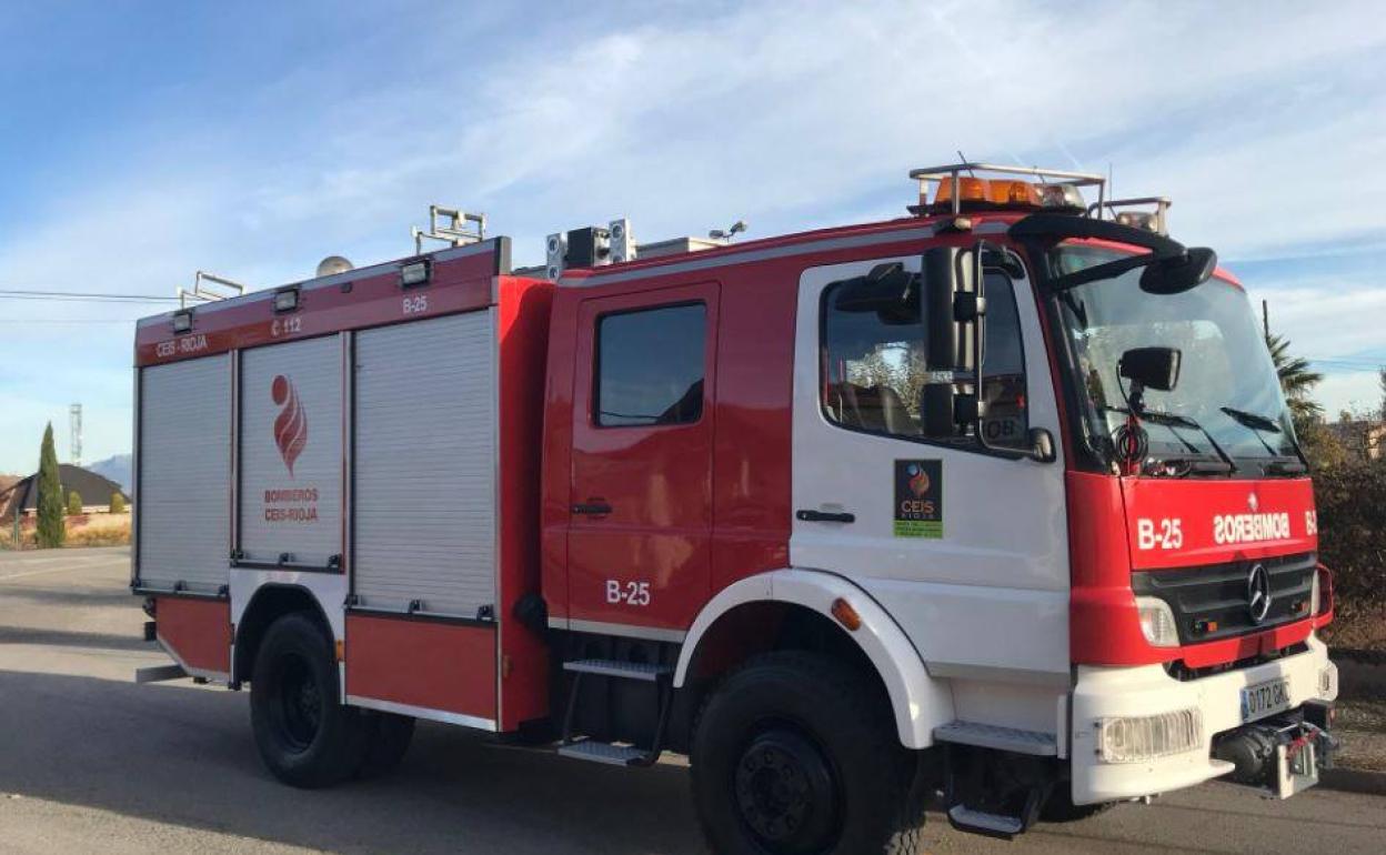 Tres atendidos por inhalación de humo por un incendio en una casa de Bergasa