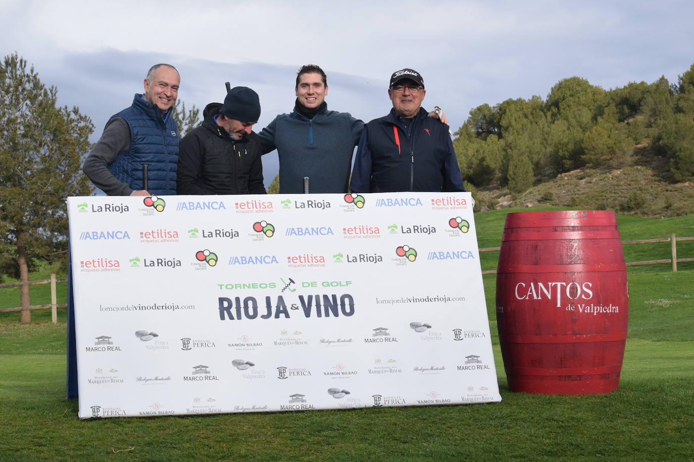 Fotos: Este domingo se celebró la primera jornada del Torneo Golf Rioja&amp;Vino, que tuvo como protagonista a Finca Valpiedra