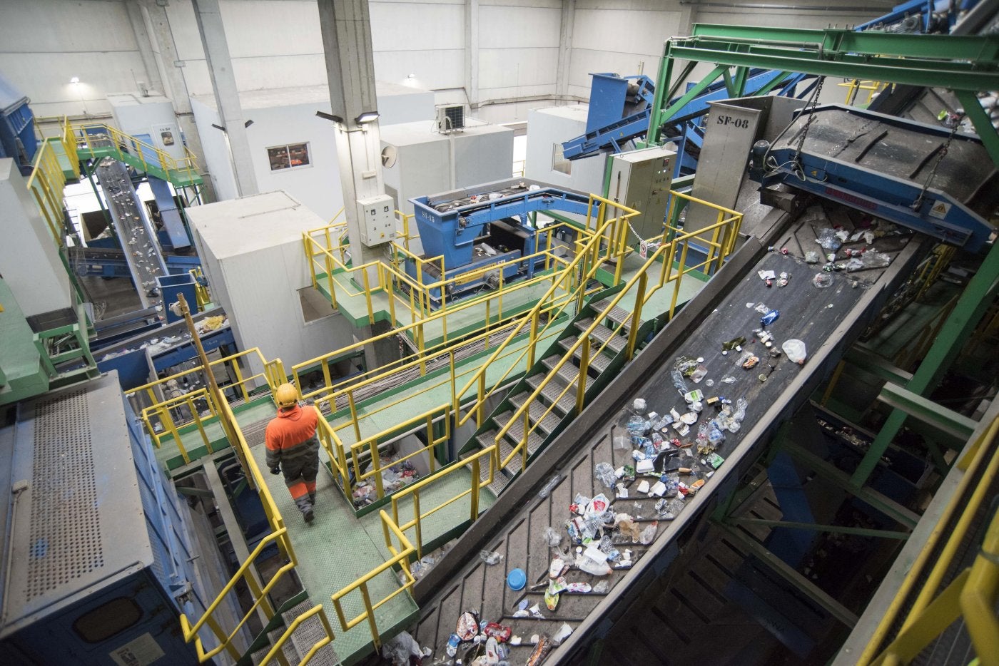 Planta de tratamiento de residuos. EFE