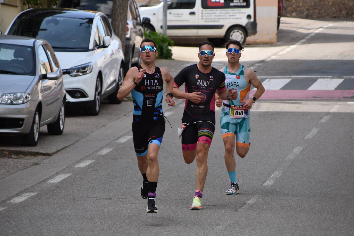 Fotos: Camilo Santiago y Ángela Muñoz ganan el duatlón de Galilea