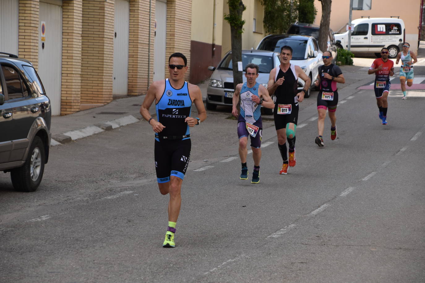 Fotos: Camilo Santiago y Ángela Muñoz ganan el duatlón de Galilea