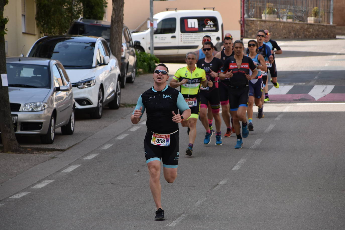 Fotos: Camilo Santiago y Ángela Muñoz ganan el duatlón de Galilea