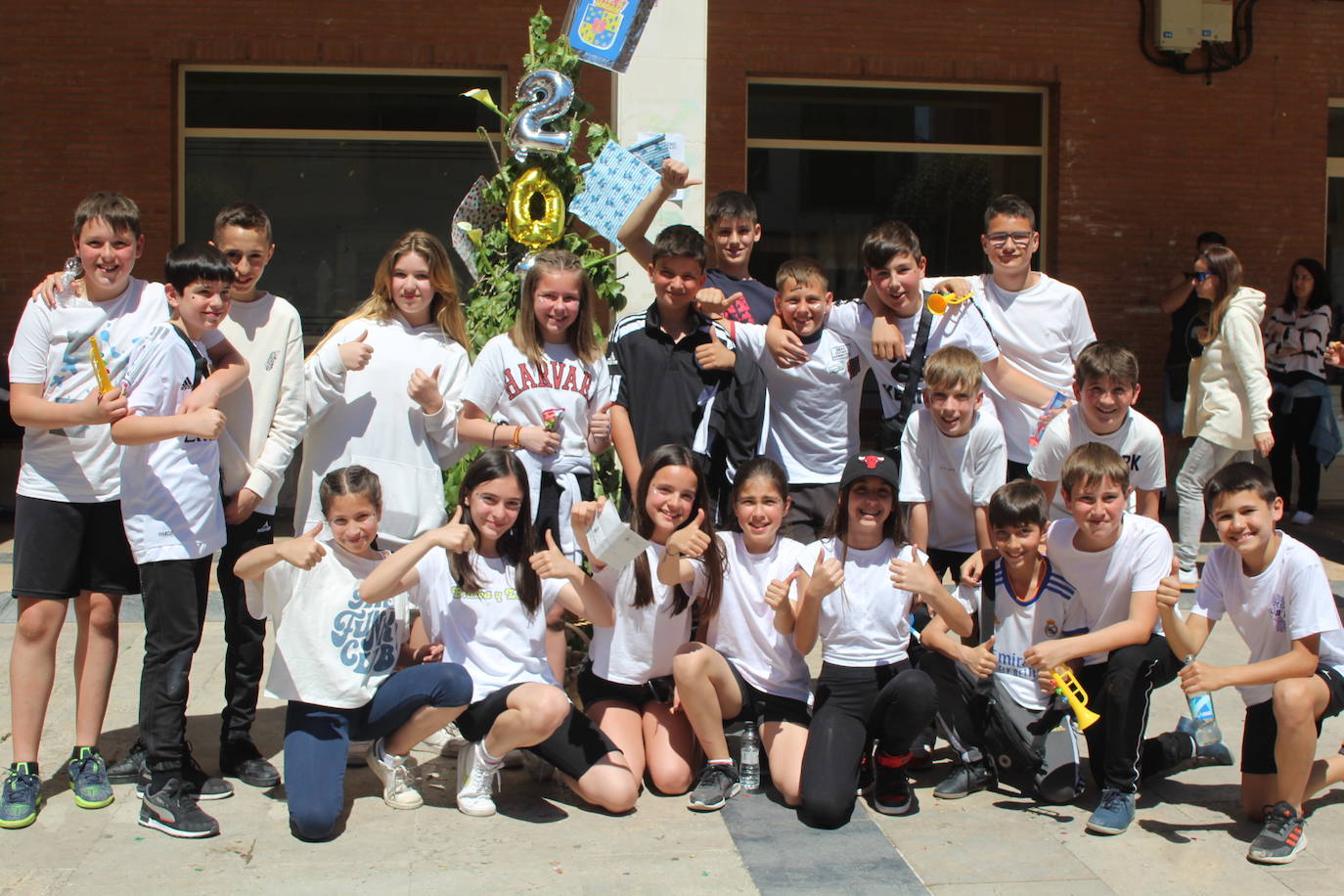 Fotos: Los Mayos de Lardero hacen bullir la plaza