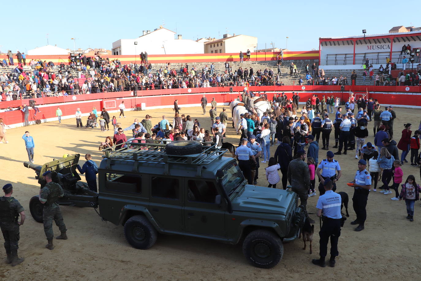 Fotos: El desfile de la caballería de la Guardia Real en Alfaro