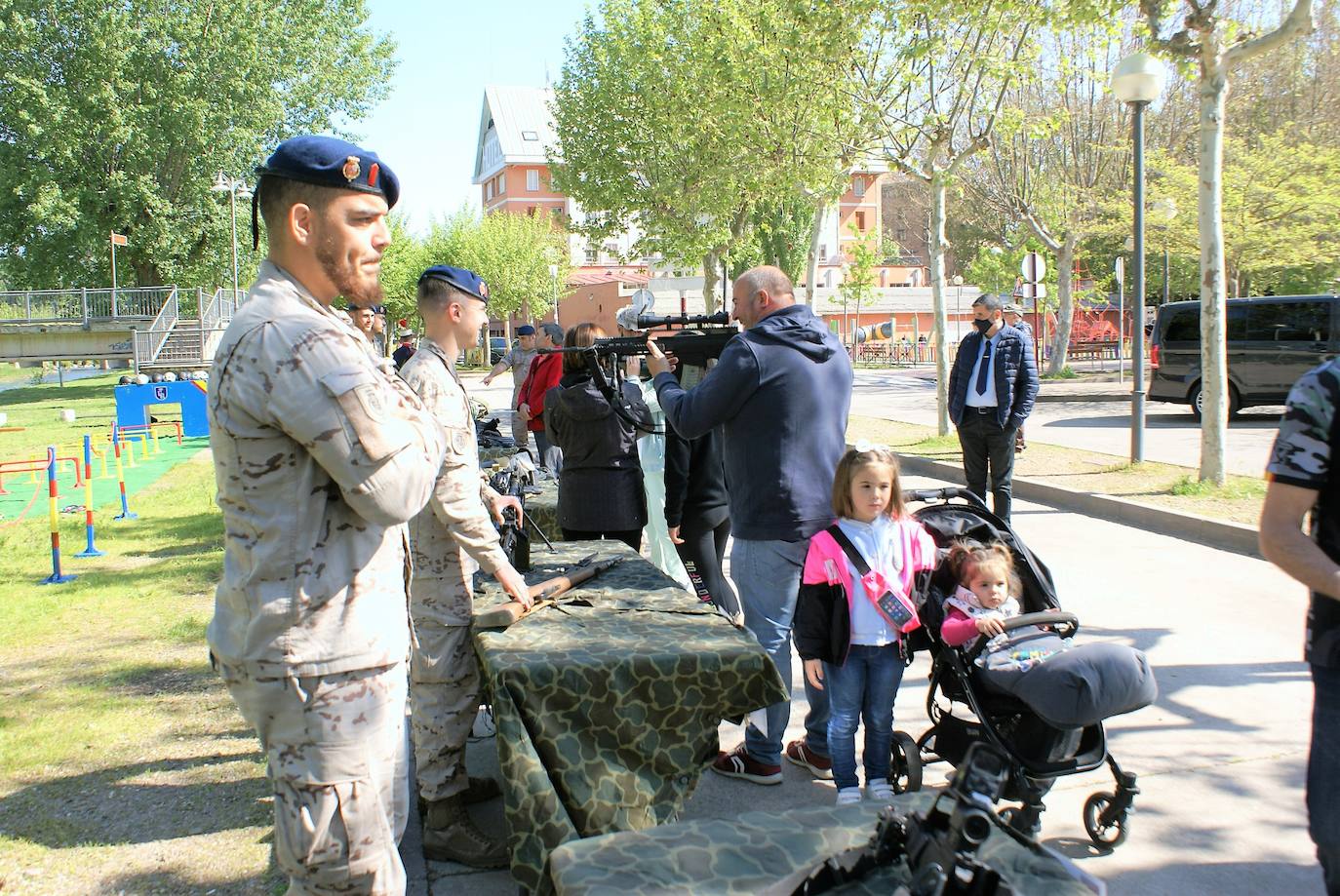 Fotos: Nájera también disfruta con las actividades de la Guardía Real