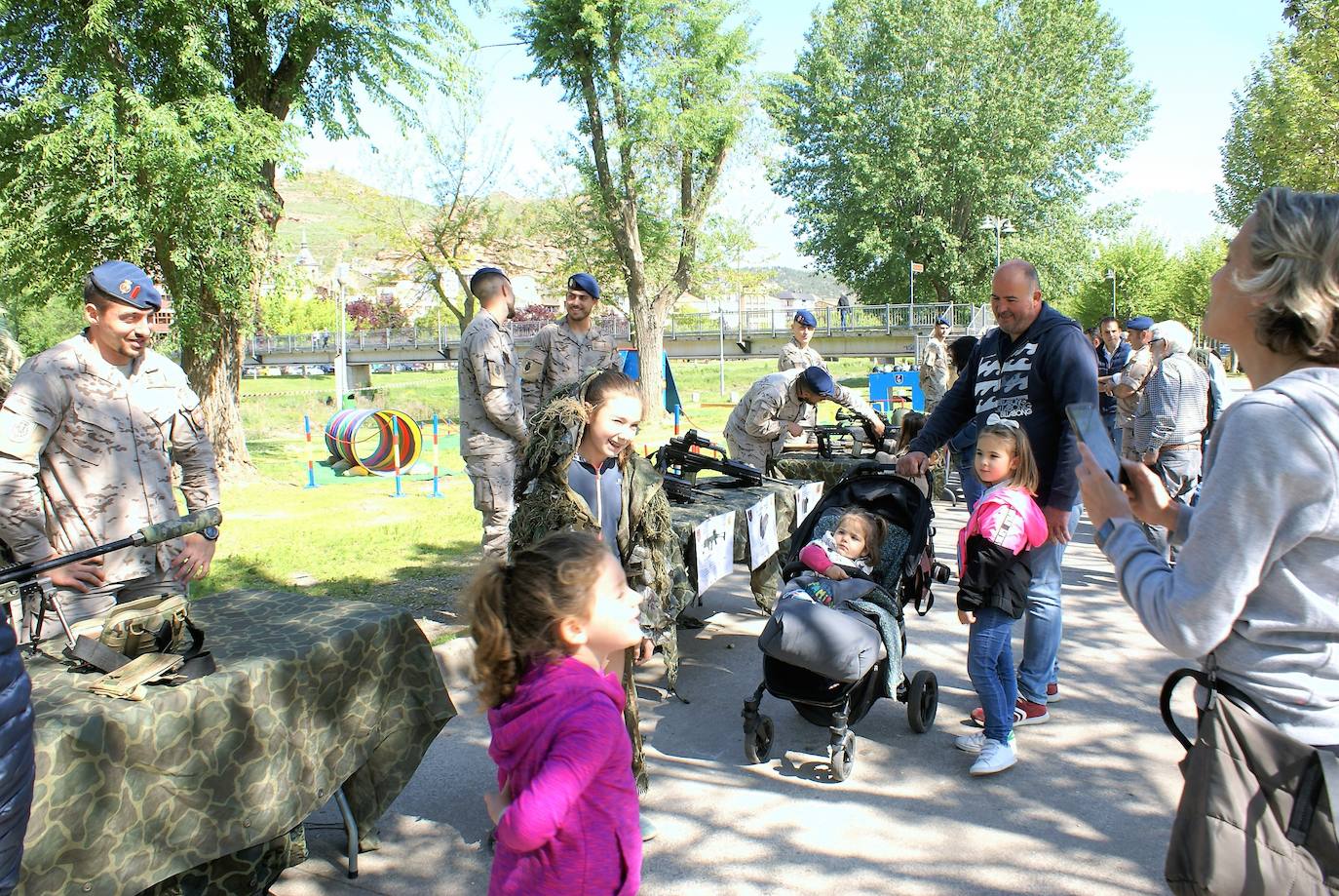 Fotos: Nájera también disfruta con las actividades de la Guardía Real