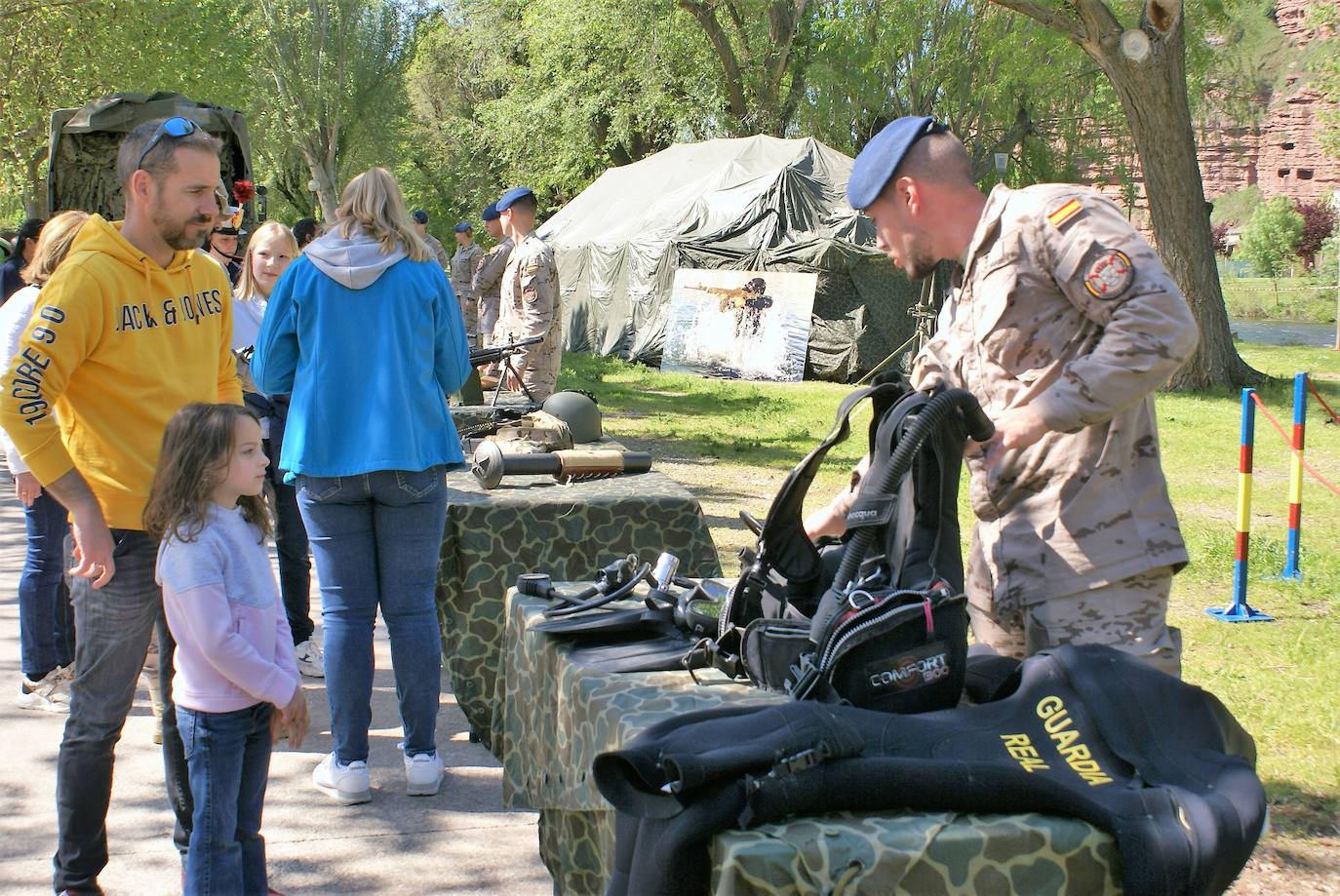 Fotos: Nájera también disfruta con las actividades de la Guardía Real