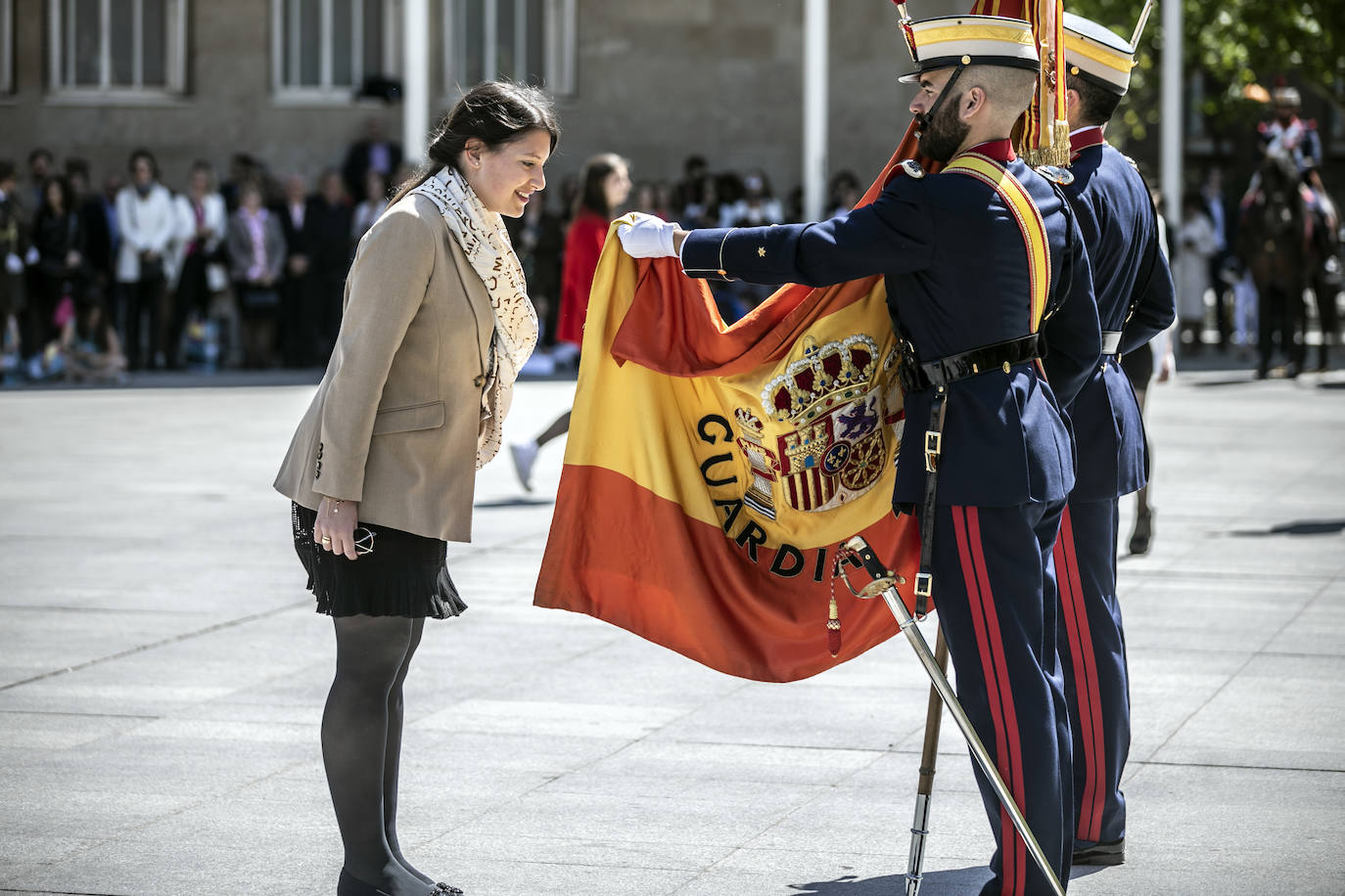 Fotos: La jura de bandera en Logroño, en imágenes