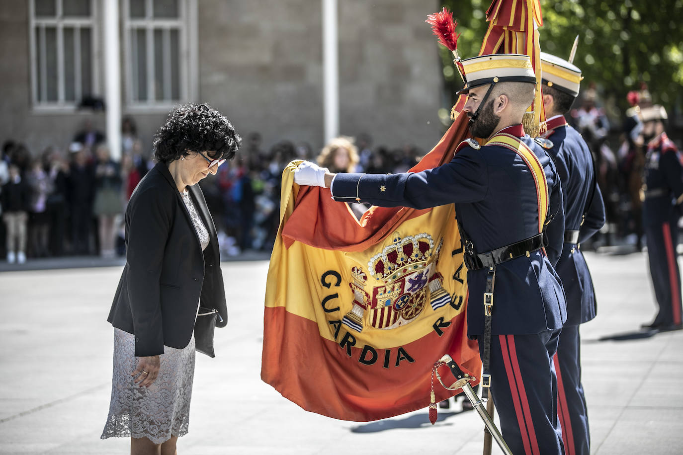 Fotos: La jura de bandera en Logroño, en imágenes
