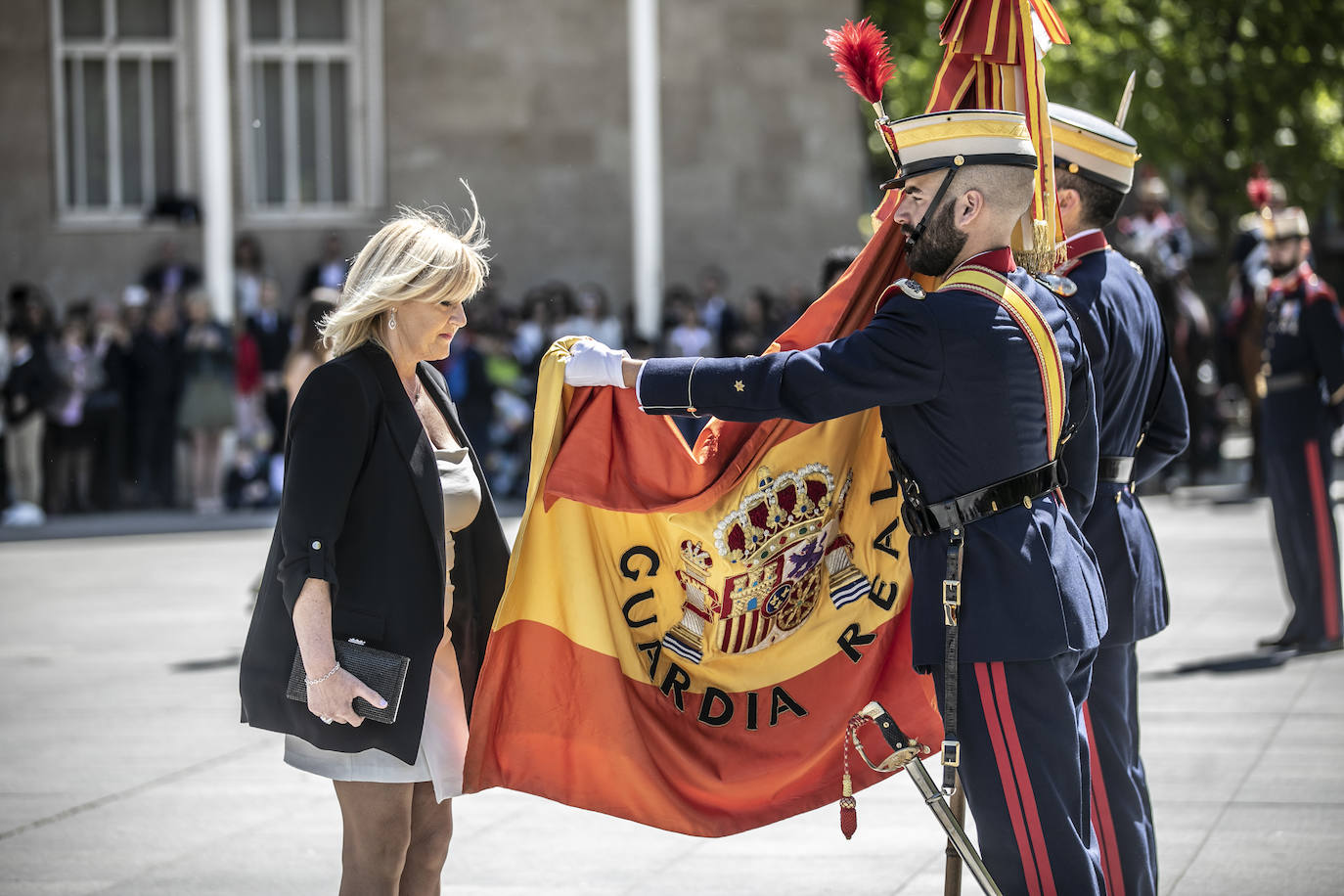 Fotos: La jura de bandera en Logroño, en imágenes