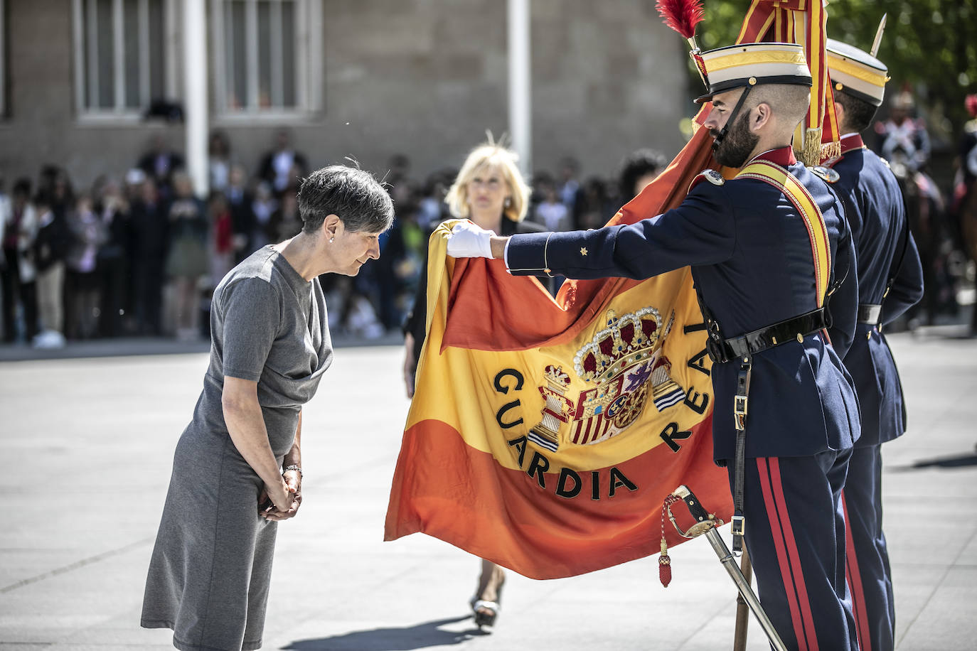 Fotos: La jura de bandera en Logroño, en imágenes